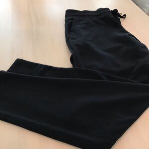 LRL Lauren Active Ralph Lauren Black Jog Pants, Size L.